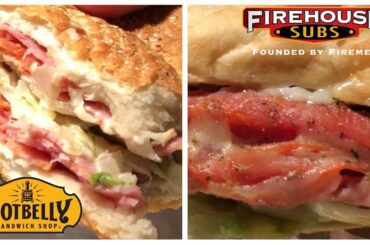 Firehouse Italian Sub vs Potbelly Italian Sub