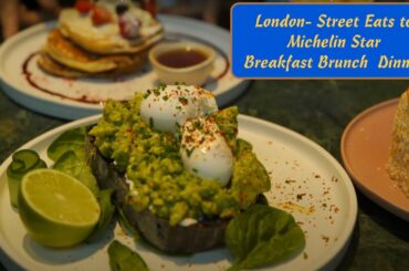 Weekend in London- Best restaurants, bars and cafes. Street eats to Michelin star - 2021 | 4K.
