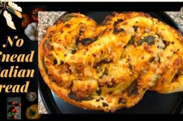 No knead bread | Italian bread recipe | Anyone can make bread recipe