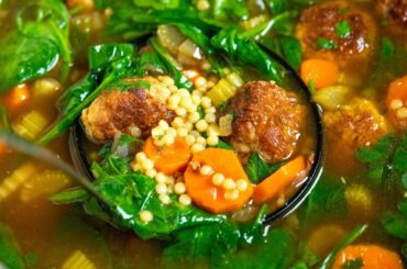 Ultra-Satisfying Homemade Italian Wedding Soup