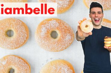 VEGAN DONUTS: Classic + Oven-Baked + Wholegrain. ITALIAN CIAMBELLE RECIPE.