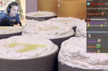 xQc Reacts to How Italian Gorgonzola Chesse Is Made (Food Insider)