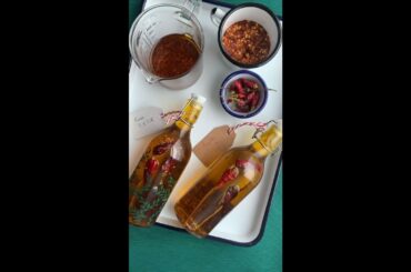 Spicy Italian Chili Oil in a Le Creuset Saucier, with Dan Pelosi