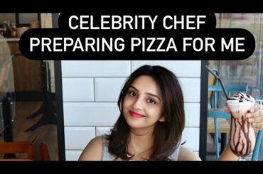 Trying Pizza by Jamie Oliver | Celebrity Chef | Italian food in Dubai  | Vegetarian Pizza by Chef