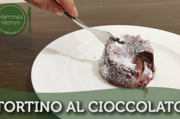 Italian Tortino al Cioccolato - Chocolate Lava Cake - Original italian recipe (2 min)