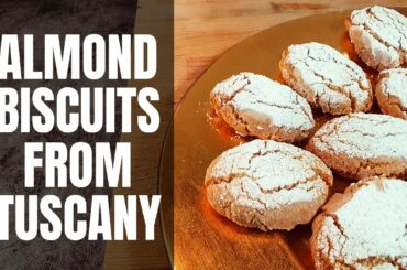 Italian Festive Almond Biscuits From Siena (Tuscany) - How To Make "Ricciarelli"