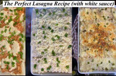 Chicken Lasagna Recipe | Lasagna Sauce | Italian Recipe | Hafsa Minhaj