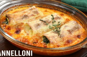 Cannelloni | How To Make Cannelloni | Winter Is Coming | Cheesy Spinach Cannelloni Recipe | Varun
