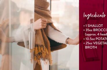 Broccoli Cream paired with Santa Margherita Prosecco Superiore