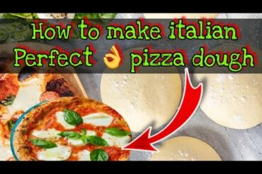 How to make italian pizza dough-22 hours process #best #italian #pizza #dough #recipes