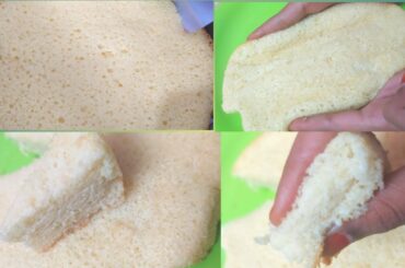 Italian Sponge cake recipe in tamil | 3 ingredient cake | Oil free sponge cake | The Yummy Farm||