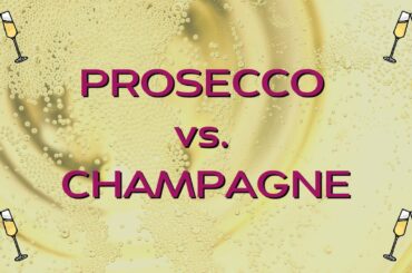 Champagne Vs Prosecco: Can you taste the difference? Advanced sommelier blind tastes sparkling wine