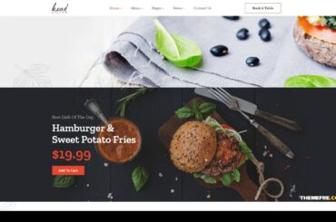 Koad - Restaurant and Bistro WordPress Theme 15 italian food Marina