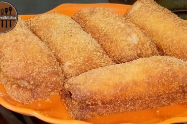 Italian Mayo chicken bread roll | chicken bread recipi | Recipes with Rabia