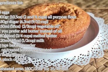 Ciambellone | Italian cooking mama