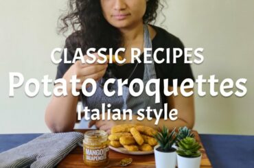 Italian potato croquettes | Potato cutlets recipe | Recipe in Hindi