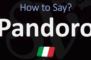 How to Pronounce Pandoro? (CORRECTLY) Italian Dessert Pronunciation