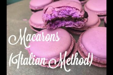 No Hollow Macarons-Italian Method