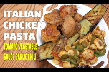Chicken Tomato Sauce Pasta - Italian Chicken Recipe - Youtube