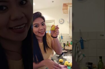 italian recipe new year eve dinner/scaloppine con limone /feeling chef