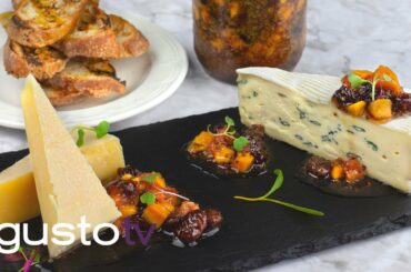 stone fruit mostarda with peaches, cherries and plums | cook like a chef