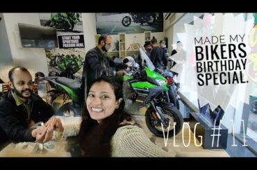 Made my bikers birthday special | Italian food | Surprise gifts & gestures | Coffee |Pune