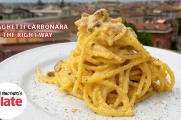 How to Make SPAGHETTI CARBONARA (Approved by Romans)