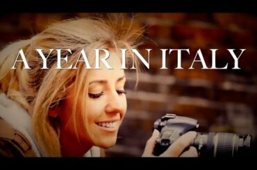 A FILMMAKER'S YEAR OF BEAUTY, JOY & GRATITUDE: 2020 IN ITALY