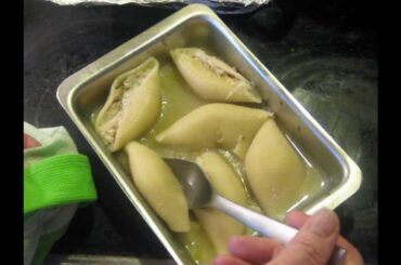 Italian STUFFED SHELLS Recipe -- Professional RESTAURANT Method