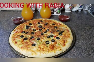 Chicken pizza italian With pizza sauce  recipe