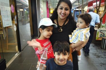We go shopping, eat Italian yummy Pasta & ghummi ghummi time with family. Few fun moments in between