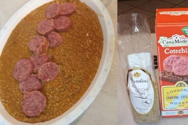 Cook with me Cotechino and  Lenticchie // Italian Food
