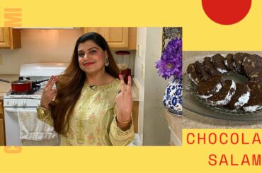 CHOCOLATE SALAMI AN ITALIAN DESSERT RECIPE IN URDU/HINDI