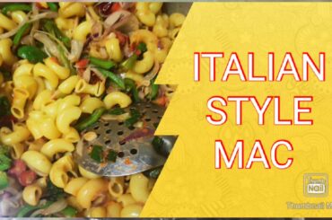 ITALIAN STYLE MACARONI WITH VEGGIES