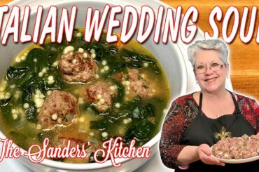 ITALIAN WEDDING SOUP / WINTER SOUPS