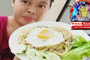 Beef Spaghetti with Fresh Mushrooms(MLSR COOKING SESSION)