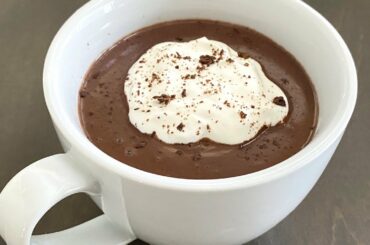 Italian Hot Chocolate | Hot Chocolate Recipe | Tasty Foods | #shorts