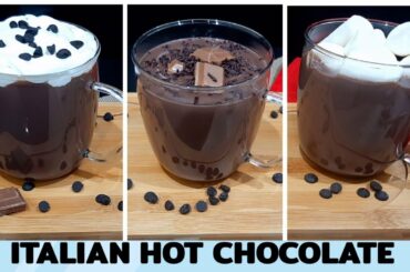 Italian Hot Chocolate recipe by My Perfect Plate