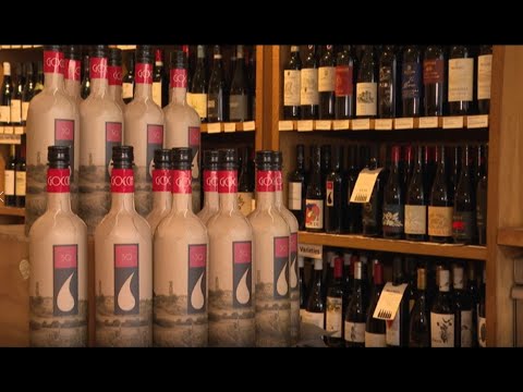 Check out the world's first paper wine bottle Check out the world's first paper wine bottle