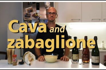 Let's make a dessert with cava!