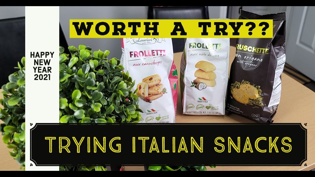 Trying Italian Snacks for the first time! Trying Italian Snacks for the first time!