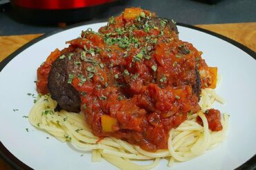 Mozzarella Stuffed Italian Meatballs with a Homemade Tomato Sauce | Italian Recipe's