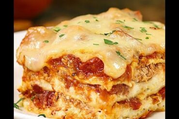 Special Cheesyliscous Lasagna Fil-Italian recipe /  Easy and Yummy