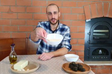 Truffle risotto: Italian recipe