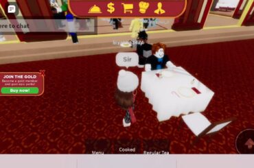 The Soro roblox restaurant experience