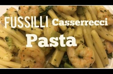 Lockdown Cooking Special With Hubby - #FussilliCaserrecci #PastaRecipe