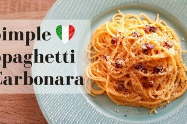 How to Make Italian-Style Spaghetti Carbonara? | 15-Min Pasta Recipe