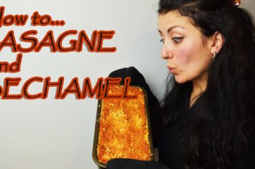How to make Vegan Italian lasagne + Vegan bechamel // by Conscious Rebhell