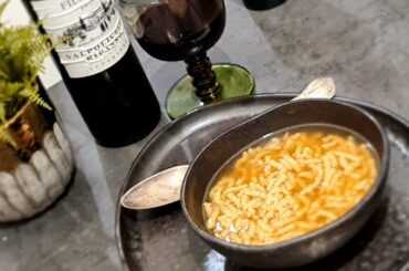 Amazing Italian Passatelli in brodo