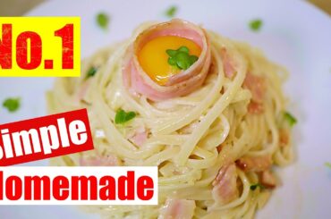 Filipino Food - How To Make a Simple Homemade Carbonara